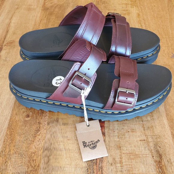 NWT Men\'s Shoes Dr. Martens MYLES Leather Slide Sandal main image 16